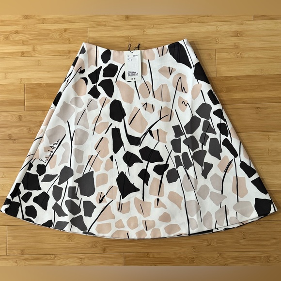 NEW H&M Richard Allen A line skirt, size 8 - Picture 5 of 12
